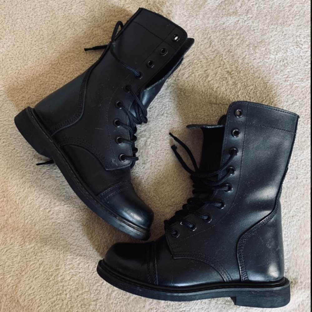 Rothco Black G.I style Steel Toe Combat Boots